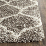 Morocco GREY MULTI Retro Collection Plush Shag Rug - Image 7