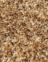 Mud Beige Solid Plush Shag Rug - Image 5