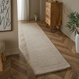 Myra Beige Solid Hand-Tufted Wool Rug - Image 5