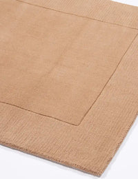 Myra Cream Solid Hand-Tufted Wool Rug - Image 3