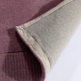 Myra Mauve Rug Solid Hand-Tufted Wool Rug - Image 5