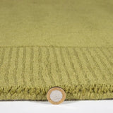 Myra OLIVE Solid Hand-Tufted Wool Rug - Image 2