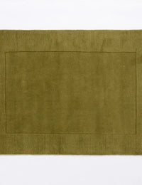 Myra OLIVE Solid Hand-Tufted Wool Rug - Image 4