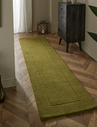Myra OLIVE Solid Hand-Tufted Wool Rug - Image 5