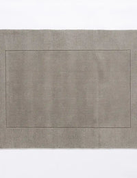 Myra Silver Solid Hand-Tufted Wool Rug - Image 4