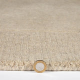 Myra Stone Solid Hand-Tufted Wool Rug - Image 2