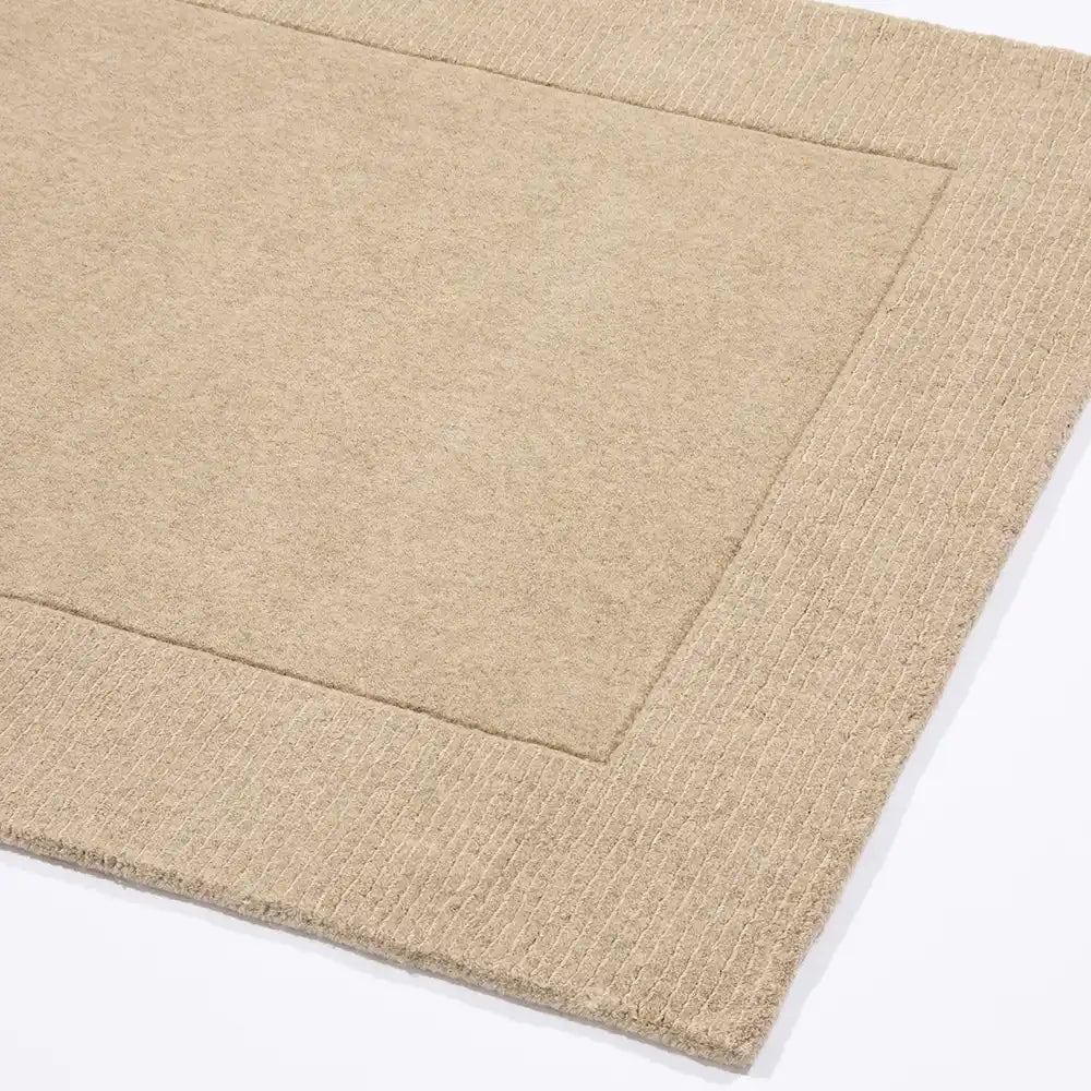 Myra Stone Solid Hand-Tufted Wool Rug - Image 3
