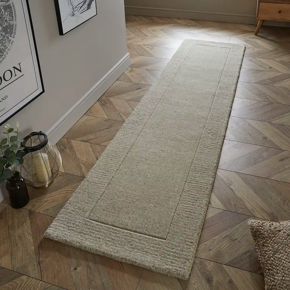 Myra Stone Solid Hand-Tufted Wool Rug - Image 4