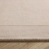 Natural Solid Hand-Tufted Wool Rug - Image 5