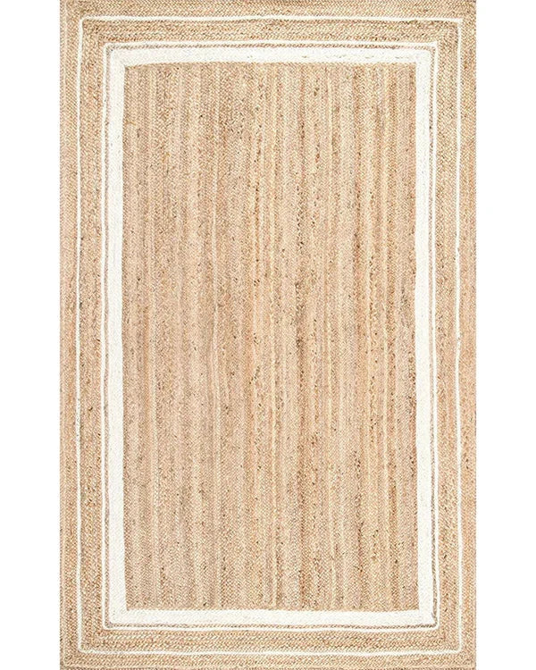 Natural White Natural Jute Rug - Image 2