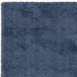 Navy Solid Plush Shag Rug - Image 6