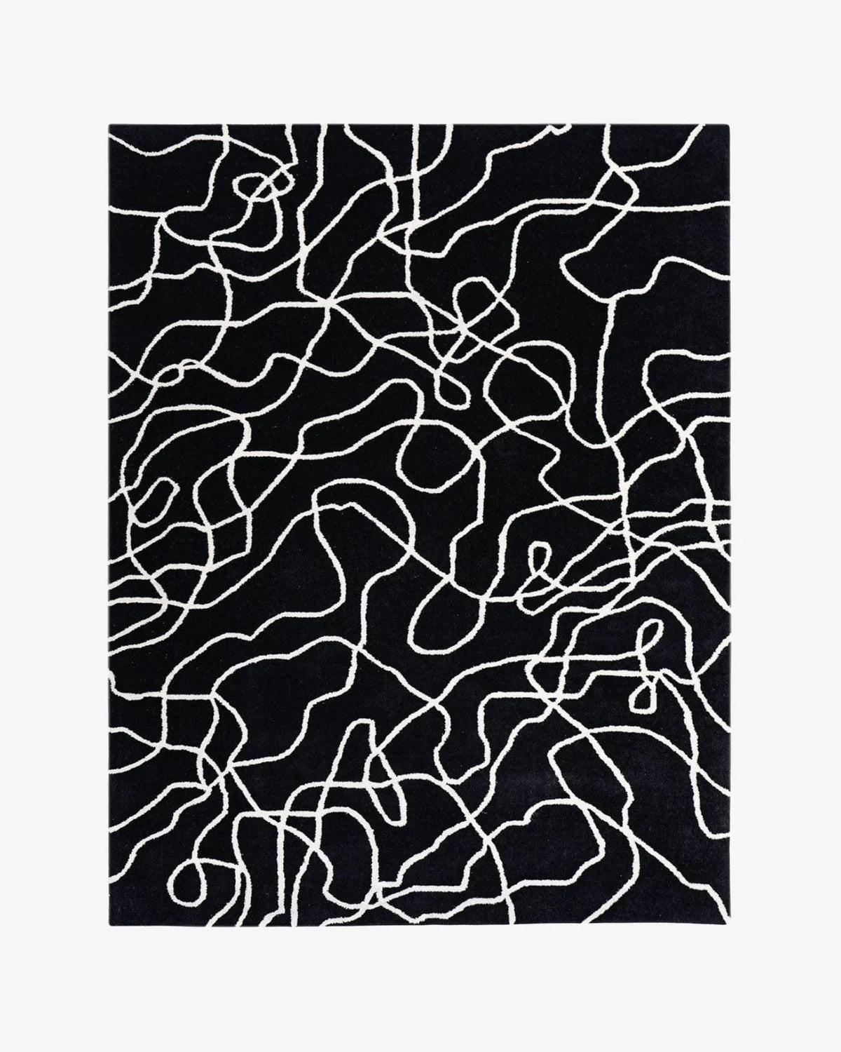 Nova Abstract Hand-Tufted Wool Rug - Image 1