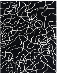 Nova Abstract Hand-Tufted Wool Rug - Image 2
