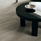 Oatmeal Geometric Hand-Tufted Wool Rug - Image 2