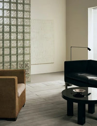 Oatmeal Geometric Hand-Tufted Wool Rug - Image 4
