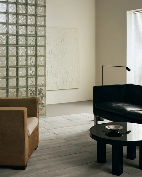 Oatmeal Geometric Hand-Tufted Wool Rug - Image 4