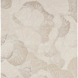 Ocean Taupe Abstract Hand-Tufted Wool Rug - Image 2