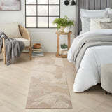 Ocean Taupe Abstract Hand-Tufted Wool Rug - Image 4