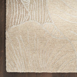 Ocean Taupe Abstract Hand-Tufted Wool Rug - Image 6