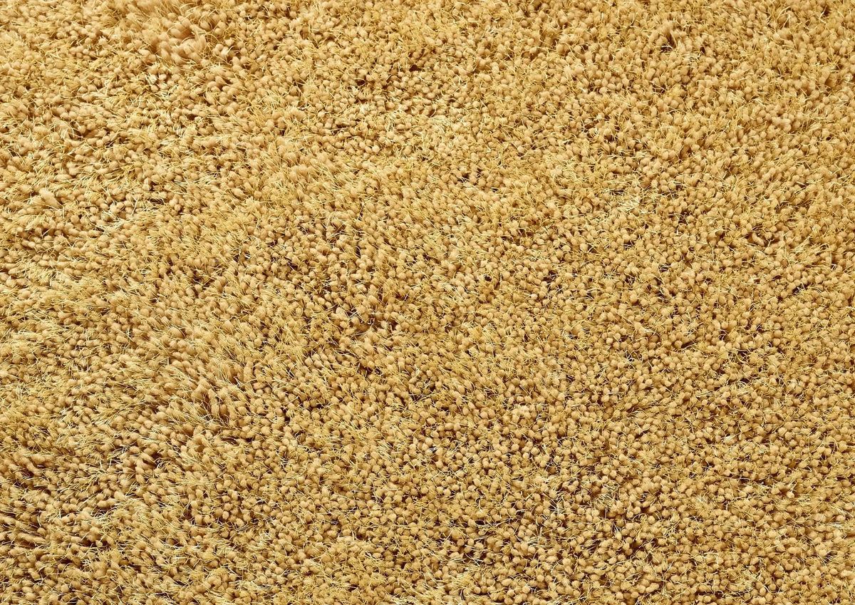Ochre Solid Plush Shag Rug - Image 6