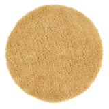 Ochre Solid Plush Shag Rug - Image 7