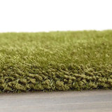 Olive Solid Plush Shag Rug - Image 5