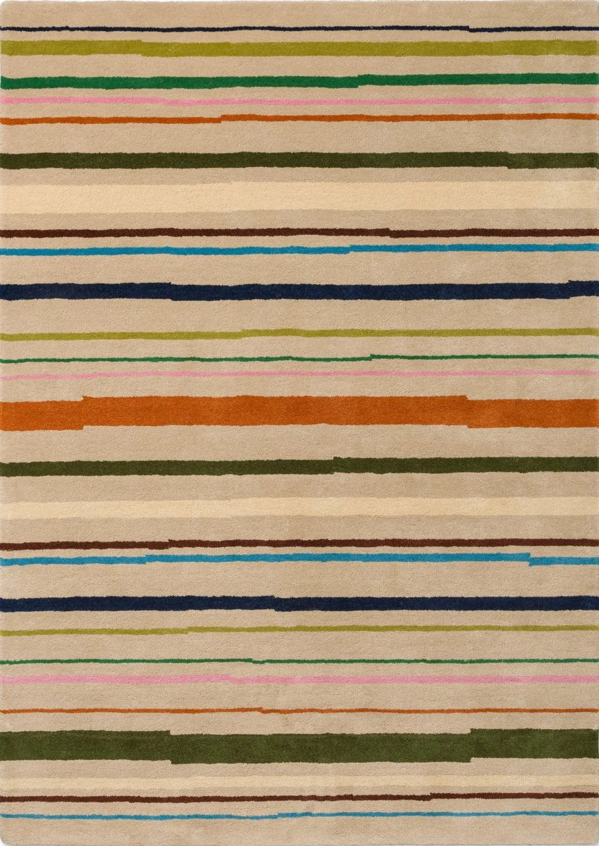 Parallel Modern Hand-Tufted Wool Rug - Image 2