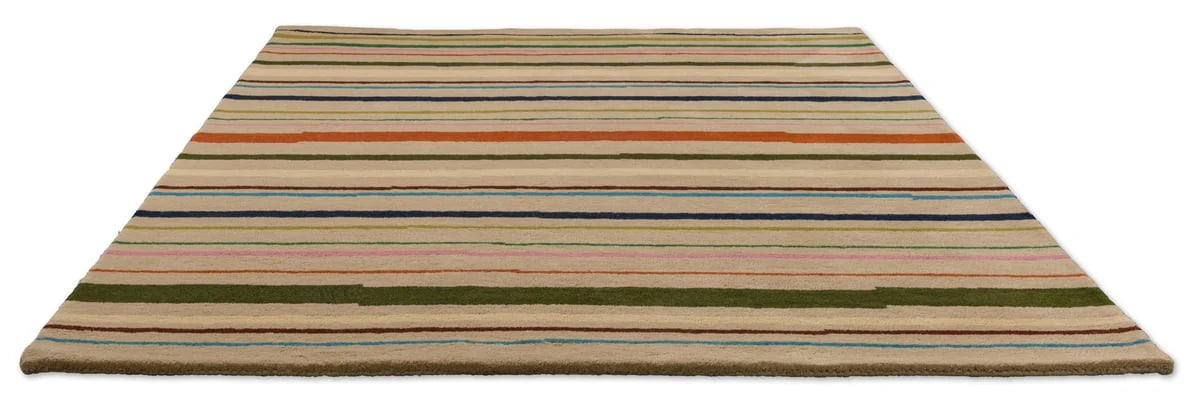 Parallel Modern Hand-Tufted Wool Rug - Image 3