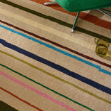 Parallel Modern Hand-Tufted Wool Rug - Image 4