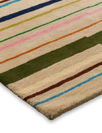 Parallel Modern Hand-Tufted Wool Rug - Image 5