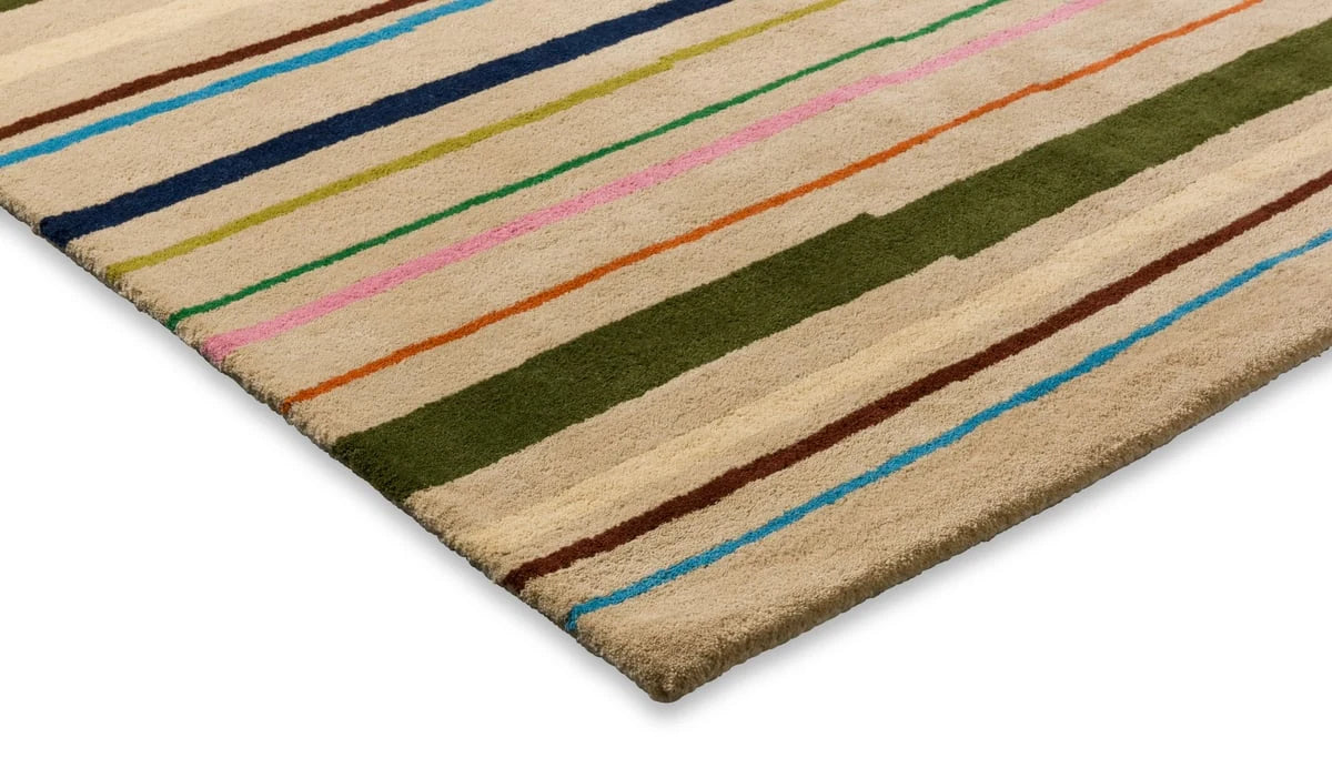Parallel Modern Hand-Tufted Wool Rug - Image 5
