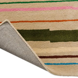 Parallel Modern Hand-Tufted Wool Rug - Image 6