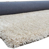 Pearly Ivory Solid Plush Shag Rug - Image 6