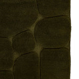 Pebble Green Geometric Hand-Tufted Wool Rug - Image 5