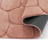 Pebble Pink Geometric Hand-Tufted Wool Rug - Image 6