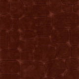 Pebble Rust Geometric Hand-Tufted Wool Rug - Image 1