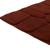 Pebble Rust Geometric Hand-Tufted Wool Rug - Image 3