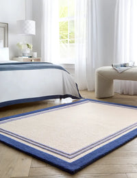 Piper Geometric Hand-Tufted Wool Rug - Image 1