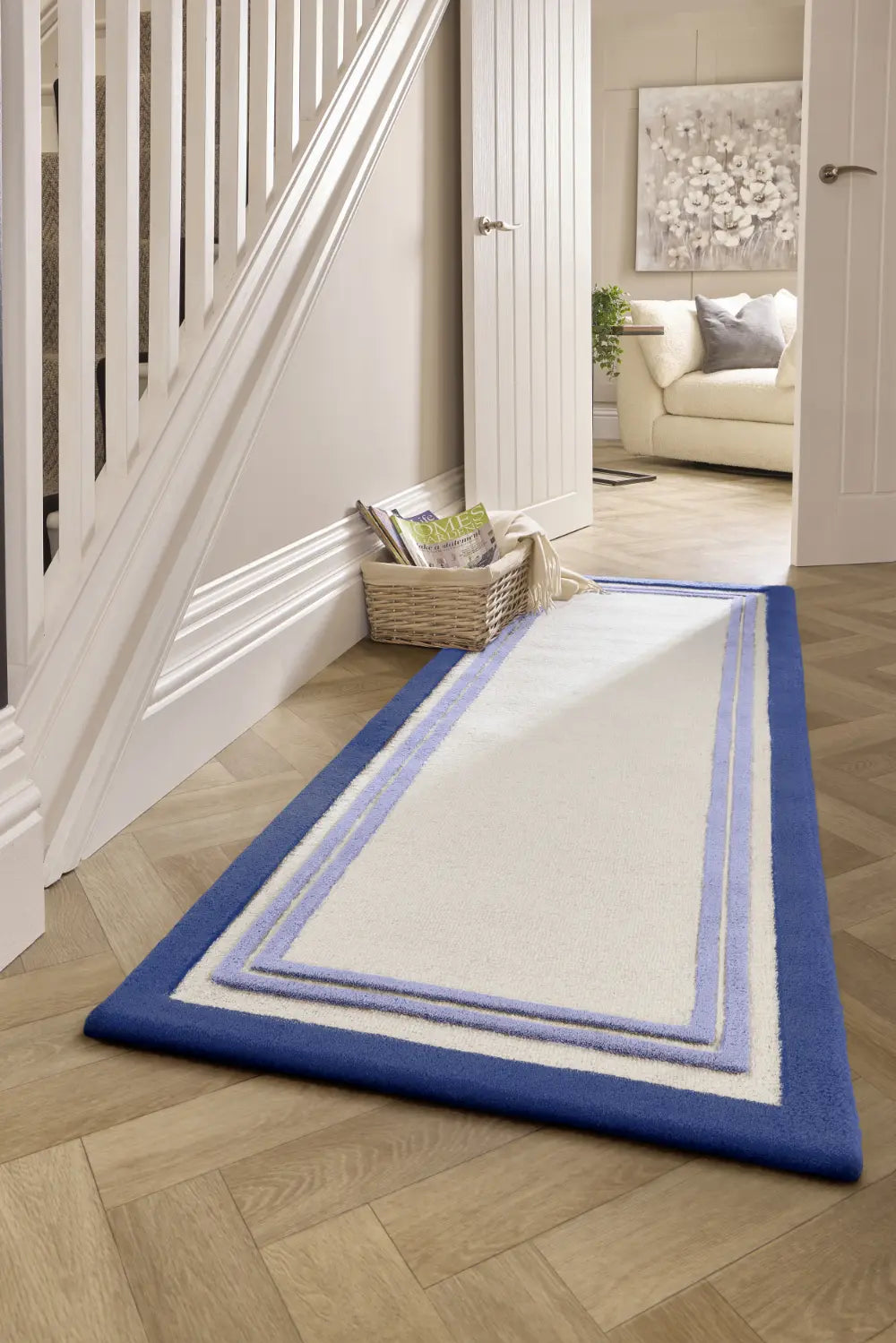 Piper Geometric Hand-Tufted Wool Rug - Image 2