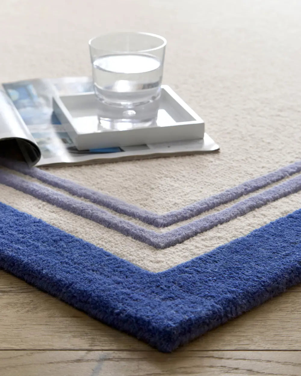 Piper Geometric Hand-Tufted Wool Rug - Image 3