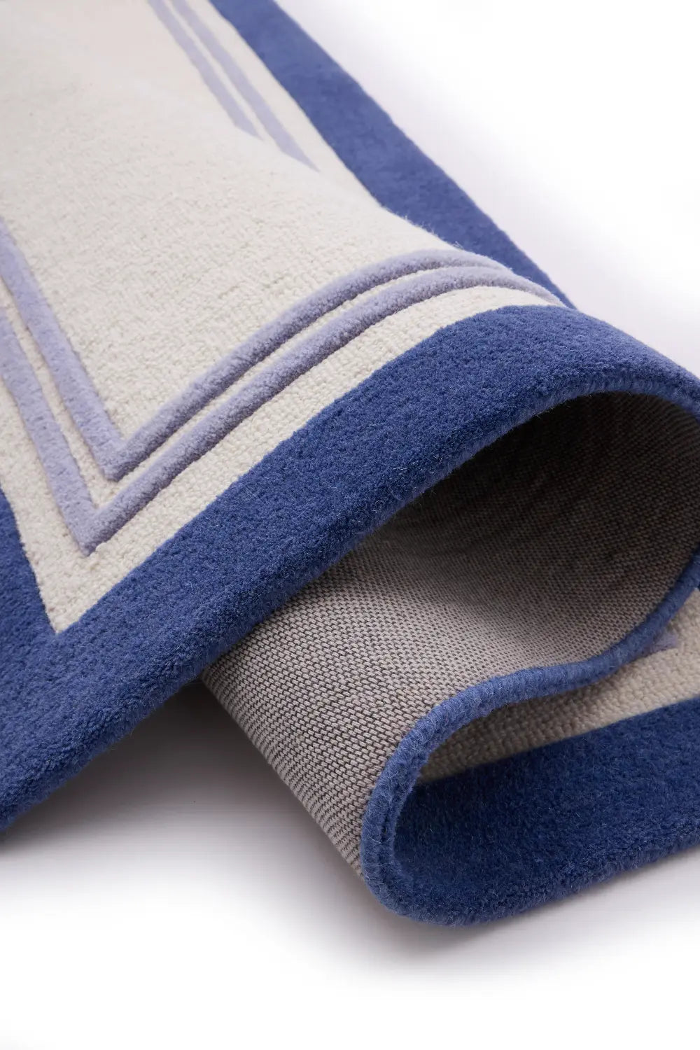 Piper Geometric Hand-Tufted Wool Rug - Image 4