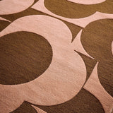 Prism Pink Terracotta Floral Hand-Tufted Wool Rug - Image 4