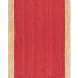 Red Natural Jute Rug - Image 3