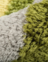 Retro Green Modern Plush Shag Rug - Image 3