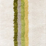 Retro Green Modern Plush Shag Rug - Image 6