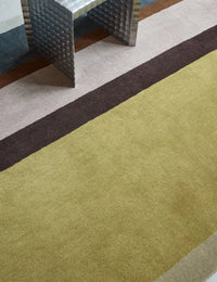 Retro Modern Hand-Tufted Wool Rug - Image 3