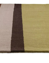 Retro Modern Hand-Tufted Wool Rug - Image 4