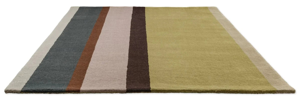 Retro Modern Hand-Tufted Wool Rug - Image 4