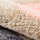 Retro Pastel Modern Plush Shag Rug - Image 3