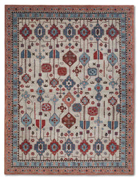 Rimaya Traditional Hand-Tufted Wool Rug - Image 2